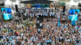 Calon Presiden nomor urut dua Prabowo Subianto kampanye di Subang. (Dok. TKN Prabowo Gibran)