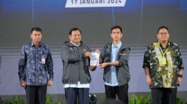 Acara Paku Integritas Capres-Cawapres dan KPK, di Gedung Komisi Pemberantasan Korupsi, Jakarta. (Dok. TKN Prabowo - Gibran)

