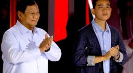 Pasangan Calon Presiden, Prabowo Subianto bersama Calon Wakil Presiden, Gibran Rakabuming. (Facebook.com/@Prabowo Subianto)
