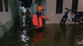 Kondisi banjir di kab Cirebon, Sabtu (6/7). Sumber foto: BPBD Kab Cirebon